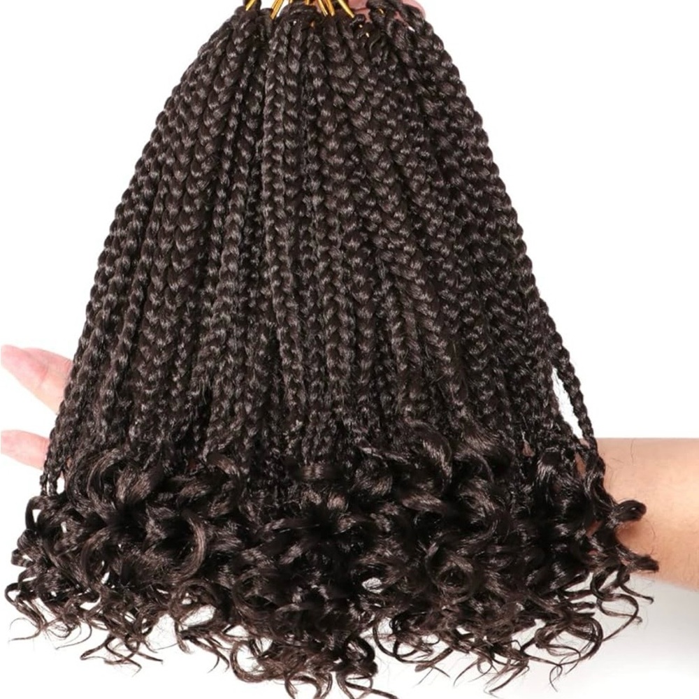 Boho Goddess Box Braids Crochet Hair